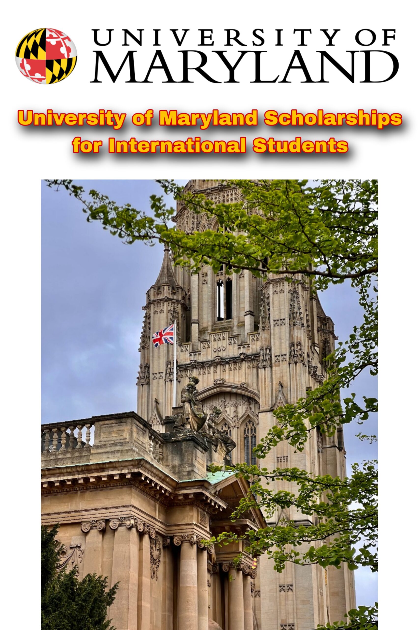 university of maryland scholarships for international students