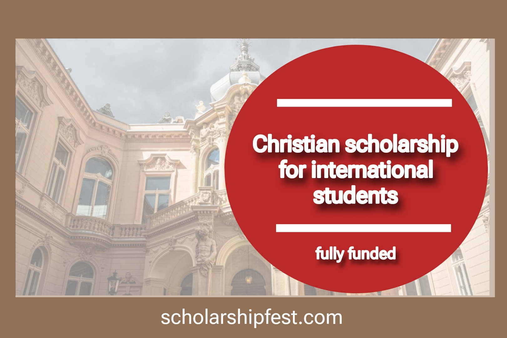 Christian Scholarships For International Students