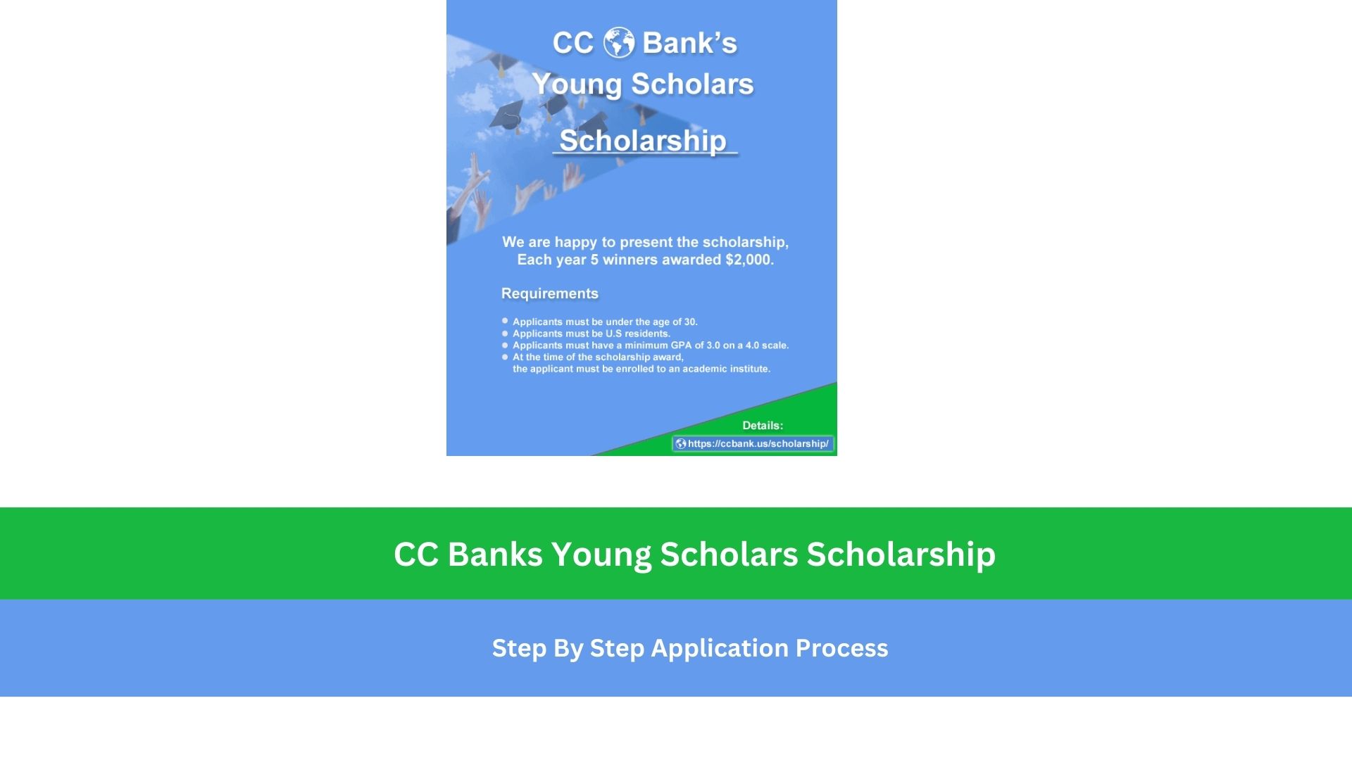 CC Banks Young Scholars Scholarship
