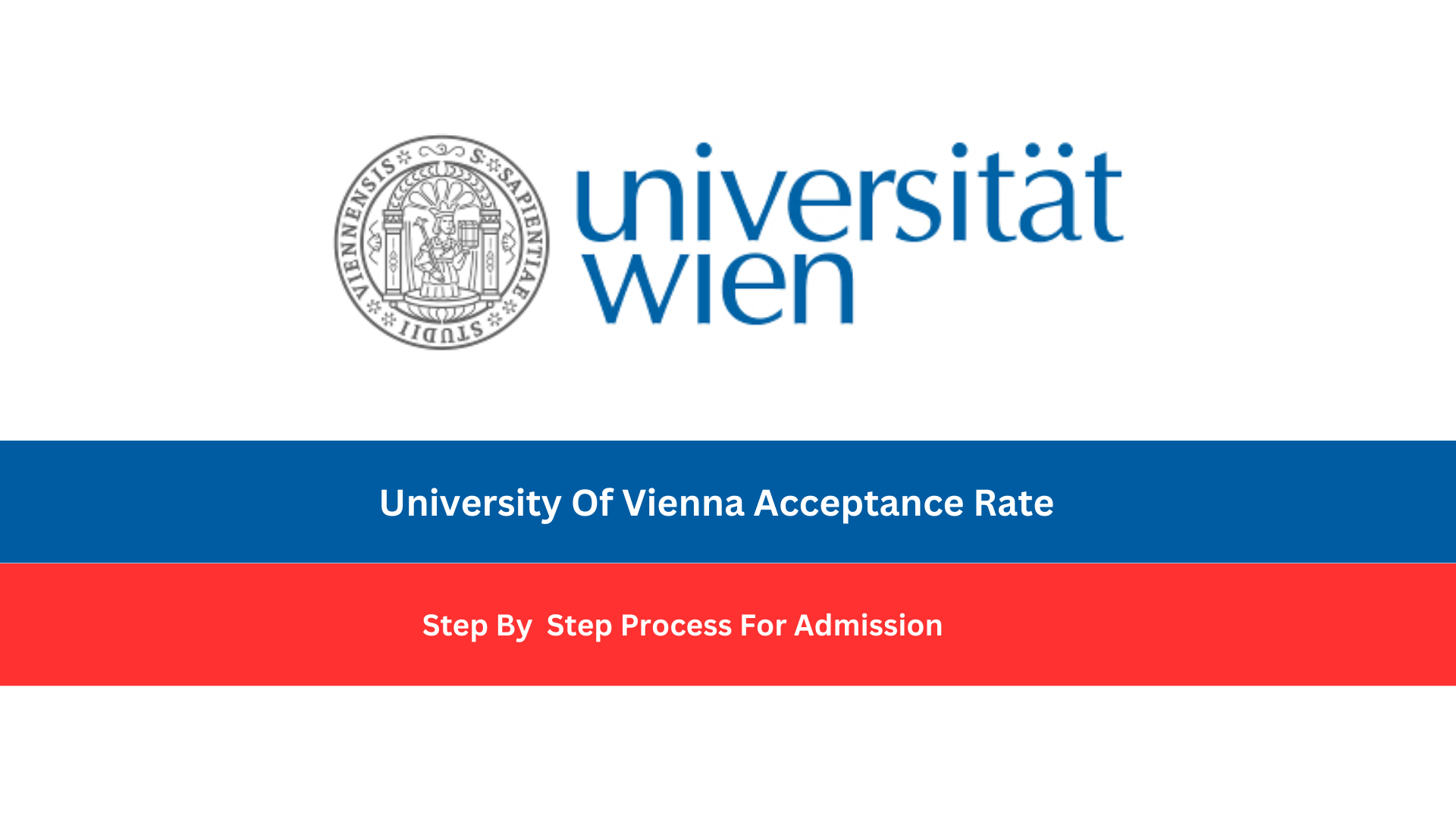 University Of Vienna Acceptance Rate